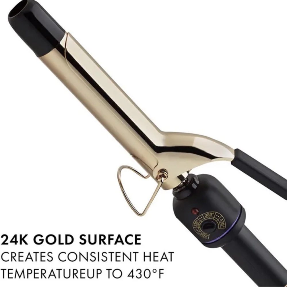 Hot Tools Pro Artist 24K Gold Collection 1” Curling Iton